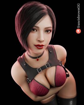 1girls 3d ada_wong ass big_ass big_breasts breasts bust busty capcom chest curvaceous curvy curvy_figure digital_media_(artwork) female female_focus female_human female_only francis_brown hips hourglass_figure huge_ass huge_breasts human large_ass large_breasts legs light-skinned_female light_skin mature mature_female resident_evil slim_waist solo thick thick_hips thick_legs thick_thighs thighs top_heavy voluptuous voluptuous_female waist wide_hips