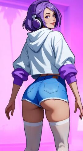 1girls 2girls 3d 3d_animation ai_generated animated balls big_ass club duo female g16:9_aspect_ratio game_cg games glasses hayley library light-skinned_female light-skinned_male male male_moaning moan moaning mobile_game nutaku short_video shorter_than_30_seconds sitting sound stockings stripes swimsuit tagme testicles video video_game video_games wet_wealth