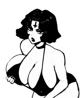 1girls ass big_ass big_breasts black_eyeshadow breasts bust busty chest curvaceous curvy curvy_figure digital_media enormous_breasts female gigantic_breasts goth goth_girl hips hourglass_figure huge_ass huge_breasts large_ass large_breasts legs massive_breasts mature mature_female mischievous_z mommy mother original original_character slim_waist thick_hips thick_legs thick_thighs thighs viola_(mischievous_z) voluptuous waist wide_hips
