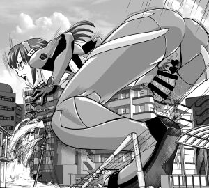 1futa areolae behind_moon big_penis breasts building_destruction building_sex censored cum cumming cumming_the_building erection excessive_cum fucking_a_building futa_giantess futa_only futa_sans_balls futanari giantess human intersex macro mari_illustrious_makinami monochrome neon_genesis_evangelion nipples nude penis pussy solo