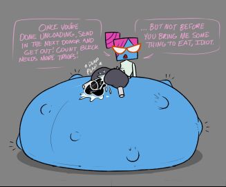 1boy 1girls ass belly big_ass big_belly cum cum_in_pussy cum_inside dialogue disembodied_penis erection female female_focus fetal_movement glasses gussiekins huge_belly hyper_belly hyper_pregnancy male mario_(series) nastasia nintendo paper_mario penetration penis pink_hair pregnancy_cravings pregnant pussy sex solo_focus super_paper_mario text