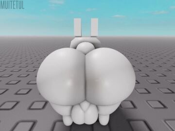 1animal 1boy 1feral 1male 3d 3d_animation animated animation ass ass_focus balls ballsack butt_focus clapping_ass clapping_butt clapping_buttocks clapping_cheeks feral gubby gubby_(roblox) male mp4 muitetul rabbit roblox tagme video white_body white_fur white_skin