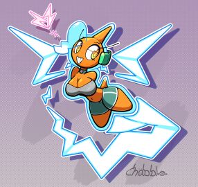 1girls alternate_version_available burnet_(pokemon) chabble choker clothed_version electrical_hair electricity female floating floating_arms flying ghost ghost_girl lightning_bolt love_ball orange_body pokemon pokemon_(species) pokemon_sm pokemorph rotom rotom_burnet_(chabble) smile tail yellow_eyes