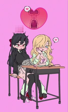 1futa 1girls 2d 2d_animation ahe_gao ahegao_face animated big_breasts big_penis black_hair blonde_female blonde_hair clothing degrees_of_lewdity female_on_top femdom futasub gameplay_mechanics heart-shaped_pupils human light-skinned_female light-skinned_futa light_skin long_hair mostly_clothed nariaudios opennsfwsp player_character reverse_cowgirl_position rolling_eyes sansuke3939 school school_desk school_uniform schoolgirl sex shorter_than_10_seconds sound sound_edit status_effect tagme tongue tongue_out vaginal_penetration vertical_video video whitney_(dol) x-ray