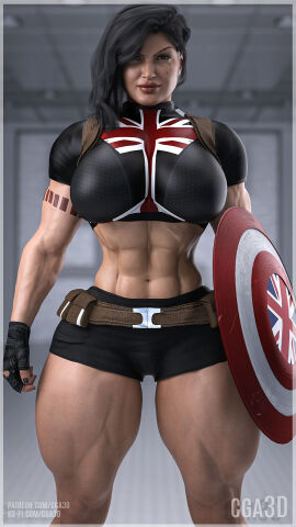 1girls 3d abs ass athletic athletic_female big_breasts breasts busty captain_carter captain_carter_(cosplay) cara_dune cga3d cleavage cosplay crossover crossover_cosplay curvaceous curvy curvy_female curvy_figure digital_media_(artwork) erotichris eyebrows eyelashes eyes female female_focus female_only fit fit_female fusion fusion_character gina_carano hair hips hourglass_figure huge_breasts human large_breasts legs light-skinned_female light_skin lips lucasfilm marvel marvel_cinematic_universe marvel_comics mature mature_female muscular muscular_female peggy_carter slim_waist star_wars the_mandalorian thick thick_legs thick_thighs thighs top_heavy upper_body voluptuous voluptuous_female waist what_if...? wide_hips