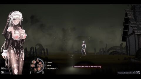 animated birth broodmother defeated_heroine eaten_alive egg_laying force_birth game_cg leech nun nun_outfit nursery sinisistar2 surrogate_mother tagme video vore