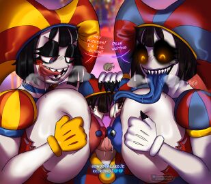 evil_pomni female pomni_(the_amazing_digital_circus) possessed_pomni tagme the_amazing_digital_circus tiefe