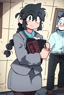 lucia_(scott_malin) office_clothing office_lady original original_character scott_malin tagme