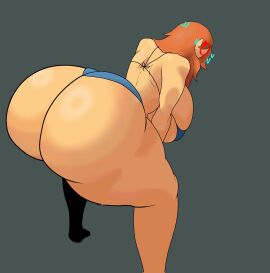 1girls curvy female glasses honklion huge_ass kindergarten_(game) kindergarten_3 ms._lovelett tagme