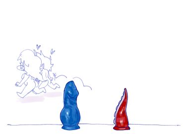 1boy 1girls ass barefoot big_ass blue_dildo both_sexes_in_same_situation boyfriend_(friday_night_funkin) canon_couple completely_nude dildo dildo_reveal female femboy femboyfriend friday_night_funkin full_body girlfriend_(friday_night_funkin) heart hearts hearts_around_head hexanne knot knotted_dildo male naked naked_female naked_male nude nude_female nude_male octopus_tentacle red_dildo sitting sitting_on_dildo tagme tentacle tentacle_dildo wholesome