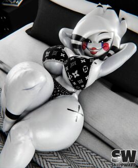 1girls 3d artist_logo bikini blender blender_(software) blender_eevee blender_eevee_next bodypaint breasts curvaceous curvaceous_body curvaceous_female curvaceous_figure curvy curvy_body curvy_female curvy_figure fazclaire's_nightclub female five_nights_at_freddy's fnaf fredina's_nightclub large_breasts looking_at_viewer louis_vuitton lying lying_on_back lying_on_bed marie_(cally3d) marionette_(fnaf) multicolored_body puppet_(fnaf) scottgames smile smiling smiling_at_viewer snippwapp solo solo_female solo_focus thick_thighs voluptuous voluptuous_female white_body wide_hips