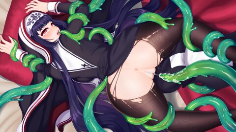 16:9_aspect_ratio 1girls 2d 3840x2160 4k 4k_resolution after_sex afterglow ahe_gao arms_bound arms_held_up ass ass_focus bed bedsheets belgerum bent_over big_ass big_butt black-haired_female black_hair black_legwear black_pantyhose blush bondage bound bound_arms bound_by_tentacles bound_legs clothed clothed_female clothed_sex cum cum_in_pussy cum_inside cum_on_tentacle cumdrip dress drooling eyes_rolling_back fantasy female female_focus from_above from_behind game_cg green_tentacles headdress hi_res high-angle_view high_res high_resolution highres indoor_sex indoors interspecies legs_apart legs_bound legs_held_open legs_open long-haired_female long_hair looking_back looking_pleasured lying_on_stomach mary_(slimy_sextet) mole mole_under_eye nakadashi nun nun's_habit nun_outfit on_bed open_mouth pantyhose pillow pleasure_face pubic_hair pussy red_eyes religious_clothing religious_headwear restrained restrained_arms restrained_by_tentacles restrained_legs sex_from_behind sex_on_bed slime slime_monster slime_tentacle slimy_sextet solo solo_female solo_focus spread_legs straight_hair taken_from_behind tentacle tentacle_bondage tentacle_cum tentacle_grab tentacle_on_female tentacle_restraint tentacle_sex tentacles_around_arms tentacles_around_legs tongue tongue_out torn_clothes torn_clothing torn_legwear torn_pantyhose transparent_tentacles uncensored viewed_from_above visual_novel widescreen