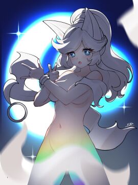 1girls breasts female huge_breasts looking_at_viewer massive_breasts naked salvations_daughter_lunacia the_battle_cats topless