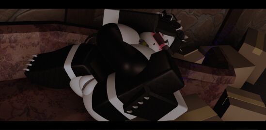 1girls 3d ashley_(moosty) big_breasts black_clothing black_ears black_hair blush breasts cleavage dragon dragon_girl dragon_tail dress dripping_precum ear female female_cum female_focus glasses hand_on_glasses heart locket moosty one_eye_closed original_character pussy pussy_out roblox roblox_game robloxian self_upload sweat sweating tail thighhighs thighs those_who_remain vagina watermark white_skin