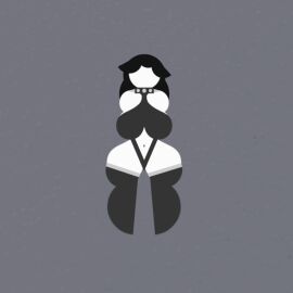 ass big_ass big_breasts big_butt black_hair breasts closed_eye closed_eyes clothed clothing collar dog_collar dog_ears female panties small_waist sweater sweater_vest thick thick_ass thick_hips thick_legs thick_thighs thigh_gap thigh_highs thighhighs thighs thong thongs thunder_thighs white_body white_skin