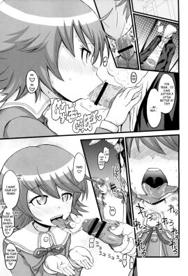 asking_for_cum blowjob blowjob_only comic comic_page danganronpa danganronpa:_trigger_happy_havoc doujinshi english_dialogue english_text femboy femboy_on_male fujisaki_chihiro gay male mondo_oowada oral oral_sex size_difference yaoi