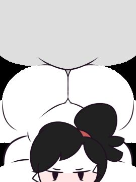 1boy 1girls 3:4 animated animated_gif anon ass beat_banger female female_focus front_view gif gym_clothes gym_uniform jaiden_animations jaidenanimations jaidens_mom male milf transparent_background vertical_video