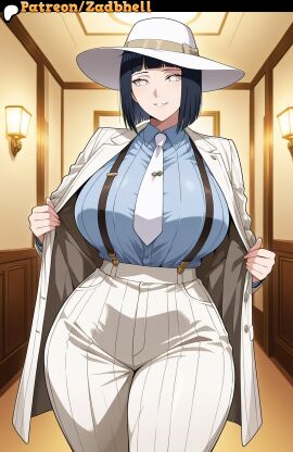 1girls ai_generated black_hair boruto:_naruto_next_generations breasts cheating cheating_girlfriend cheating_wife cosplay curvy curvy_figure female halloween halloween_costume huge_ass huge_breasts hyuuga_hinata mature_female naruto naruto_(classic) naruto_(series) naruto_shippuden netorare room short_hair smile uzumaki_hinata zadbhell