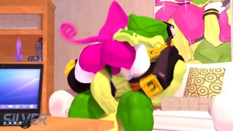 3d 3d_animation anal anal_sex animated chaotix espio_the_chameleon gay gay_sex mobian mobian_(species) silvertilver sonic_(series) sonic_the_hedgehog_(series) tagme vector_the_crocodile video yaoi