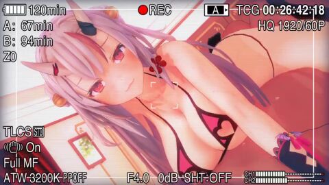 1boy 1boy1girl 1girls 3d :3 akira_brave777 animated areolae bra breasts camera_overlay camera_pov camera_view cleavage cutout dark-skinned_male dark_skin female female_focus flower flower_in_hair gloves heart_cutout hololive hololive_japan horn horns interracial large_breasts light-skinned_female light_skin lingerie long_hair moaning multicolored_hair nakiri_ayame nipple_cutout nipples oni oni_female oni_horns panties penetration recorded recording recording_sex recording_video red_eyes red_hair red_hair_stripe sex solo_focus sound tagme underwear vaginal_penetration vaginal_sex video virtual_youtuber vtuber white_hair