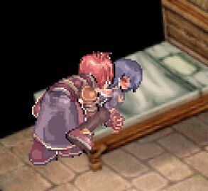 animated assassin assassin_(ragnarok_online) blue_hair breasts clothed_sex clothing female munak_(artist) pixel_art priest_(ragnarok_online) priestess pussy ragnarok_online red_hair small_breasts stockings straight vaginal_penetration