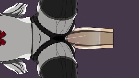 1boy 1girls aft anal anal_access anal_juice anal_juice_on_penis anal_only anal_only_panties anal_sex animated animated_image backless_panties balls balls_deep below_view big_penis darkafterdark disembodied_penis doggy_style dragon_girl dragon_humanoid excessive_genital_fluids excessive_pussy_juice female genital_fluids genitals large_filesize leggings loop male male_penetrating_female oc penis pussy pussy_juice pussy_juice_drip school_uniform shortstack stomach_bulge straight wet_pussy white_hair