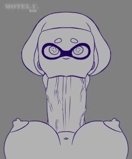 1futa 1girls :>= big_breasts big_penis blowjob blowjob_face breasts female futa_on_female futa_pov futanari huge_cock hyper hyper_penis intersex marina_(splatoon) moteluxionas pearl_(splatoon) penis pov pov_eye_contact sketch splatoon splatoon_(series) veiny_penis