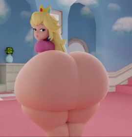 1girls 3d animated ass female female_only gigantic_ass huge_ass jinouga97 sound tagme video