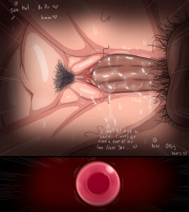 1boy 1girls 3d absurd_res absurdres balls boruto:_naruto_next_generations cheating cheating_wife clitoris close-up dark-skinned_male excessive_pubic_hair female female_pubic_hair hi_res high_resolution highres hyuuga_hinata male male_pubic_hair married_female mature mature_female milf naruto netorare ntr original ovum penetration penis pubic_hair pussy pussy_juice sex stray_pubic_hair testicles uncensored unprotected_sex vaginal_penetration vyrus_smith x-ray