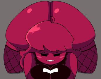 1girls animated animated_gif ass ass_bigger_than_head ass_clapping ass_focus bedroom_eyes big_ass big_breasts bottom_heavy breasts bubble_butt clapping_cheeks face_down_ass_up fat_ass female female_only friday_night_funkin friday_night_funkin_(minus_mod) friday_night_funkin_mod gif girlfriend_(friday_night_funkin) grey_background half-closed_eyes huge_ass jiggle jiggling_ass large_ass looking_at_viewer massive_ass minus_gf_(iagoanims) scarecorrode solo thick_ass thick_thighs thunder_thighs top-down_bottom-up twerking twitter wide_hips wobbling_ass