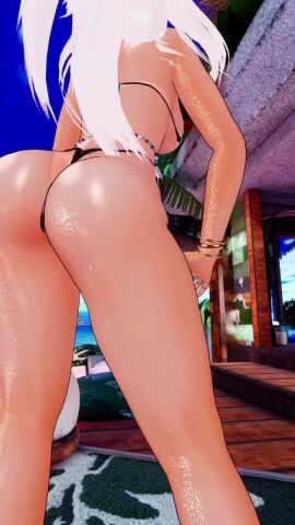 1girls 3d animated beach bikini boat bracelet bracelets breasts curvaceous curvy curvy_female curvy_figure fat_ass glittering_skin jiggle jiggling_ass jiggling_breasts long_hair ocean original original_character outdoors outside red_nails shaking_ass shaking_butt shiny_skin solo sound tagme tanline thick_thighs twerking vertivrc_(artist) video vrchat vrchat_avatar water white_hair