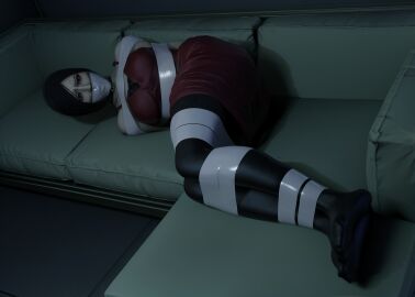 3d ada_wong arms_behind_back asian_female bondage capcom duct_tape feet female female_focus female_only femsub gag gagged kidnapped looking_at_captor looking_at_viewer nylons pantyhose resident_evil shiny. short_hair ssssssm tape_bondage taped_mouth video_game video_game_character video_game_franchise