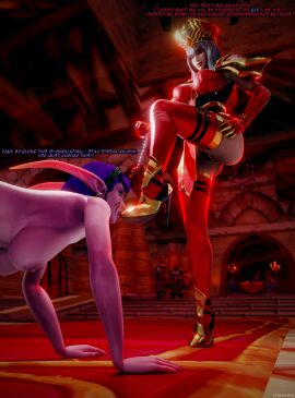 3d ahe_gao ass blender bondage breasts chained chains cum cumflation ejaculation excessive_cum female futa_on_female futanari gloves huge_ass huge_breasts huge_cock human inquisitor intersex kylya leg_raise night_elf novice penis pussy sally_whitemane scarlet_crusade scarlet_crusade_symbol scarlet_monastery squatting thighhighs vaginal_penetration vinesenia warcraft world_of_warcraft wow