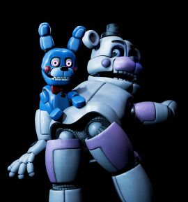 2024 2boys 3d 3d_render animatronic animatronics ass bear bear_ears blue_body blue_eyes bowtie bunny bunny_ears color digital_media_(artwork) five_nights_at_freddy's five_nights_at_freddy's:_sister_location fnaf funny funtime_freddy_(fnafsl) hand_on_ass hand_on_butt hands_on_ass hat humor lmao looking_at_viewer looking_back male male_only no_ass pink_body pink_eyes presenting presenting_ass presenting_hindquarters puppet_bonnie_(fnafsl) rabbit rabbit_ears render robot robot_joints scottgames shitpost showing_ass showing_off showing_off_ass silly simple_background standing staring staring_at_viewer teeth white_body