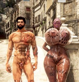 3d bdo bimbo black_desert_online blonde_hair body_writing breasts conscious cow_tits cum_on_body cum_on_breasts cum_on_face cum_on_thighs cumdumpster dark_elf degradation demon elf elves female huge_breasts humiliation level_difference onahole qos queen_of_spades screencap screenshot sign sperm_tattoo succubus succubus_horns tattoo tattoos toilet urinal video_game yourbdowhore