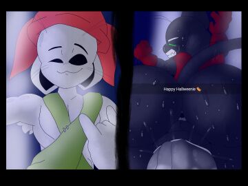 anal_wink angry_expression anthro anus ass big_ass big_butt bodily_fluids cape cape_only clothing cuntboy genital_fluids genitals huge_ass huge_butt ineffective_clothing ink_(lumiink) intersex intersex/male leaning_on_wall lumi_(lumiink) lumiink male mostly_nude penetration public public_nudity public_sex pussy sex snapchat vaginal_fluids vaginal_penetration