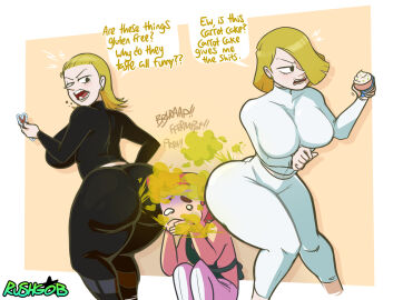 1boy 1boy2girls 2girls 2girls1boy about_to_pass_out about_to_vomit adventure_time angry angry_face annoyed apron ass_bigger_than_head ass_cleavage ass_crack ass_focus baker big_ass big_breasts big_butt big_butt_(female) black_clothing black_pants black_shirt blonde_female blonde_hair booty breasts breasts_bigger_than_head cartoon_network chef cleavage clothed cookie cruel cruelty cupcake dessert dialogue disgusted disgusted_look earl_lemongrab earrings exposed_belly fart fart_cloud fart_fetish fart_torture farting farting_in_face farting_on_another farting_on_face farts female femdom fionna_and_cake food gas gassy gassy_female green_fart green_gas hair_covering_eye hips hips_wider_than_shoulders holding_mouth holding_object lemoncarbs lemongrab lemongrab_2 light-skinned_female light_skin male malesub pink_hair pixiv pointy_nose rule_63 rushgob sadistic sadistic_female smell smelly smelly_ass smelly_butt smelly_farts stink stinky stinky_ass stinky_butt stinky_fart suffering suffocation sweets thick_ass thick_hips thick_thighs unable_to_escape white_clothing white_pants white_shirt white_skin yellow_earrings yellow_fart yellow_gas yellow_hair