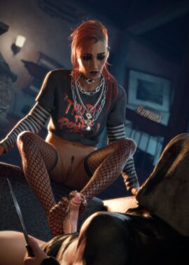 3d blender cum cum_on_feet cum_on_toes dbd dead_by_daylight feet fishnet fishnet_legwear fishnet_stockings fishnets foot_fetish foot_focus footjob forced_footjob frank_morrison knife knifepoint questionable_consent the_legion wawmes zarina_kassir