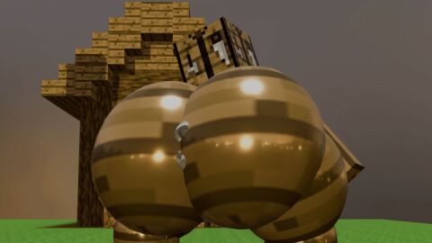 3d_animation animated anthrofied ass clapping_ass crafting_table crafting_table_(minecraft) minecraft minecraft_background minecraft_block shaking_ass shaking_butt tagme twerk what zeraniumz