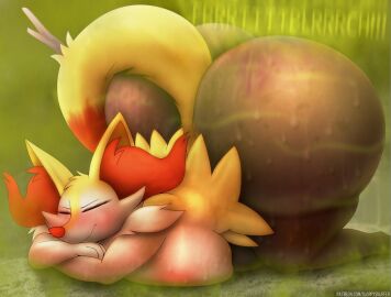 2d ass ass_bigger_than_head bending_over bent_over big_ass big_breasts big_butt blush braixen breasts closed_eyes enjoying_farts fart fart_cloud fart_fetish farting fat_ass fat_butt fat_thighs female female_fart female_only fire_type fox furry furry_female furry_only green_fart green_fart_cloud huge_ass huge_butt laying_on_stomach musk musk_clouds naked nintendo nipples no_sex nude onomatopoeia pokemon pokemon_(species) sloppysnuffer smiling smiling_at_viewer solo solo_female squished_breasts swamp_ass sweat sweating sweaty sweaty_female tail text thick_thighs wide_hips