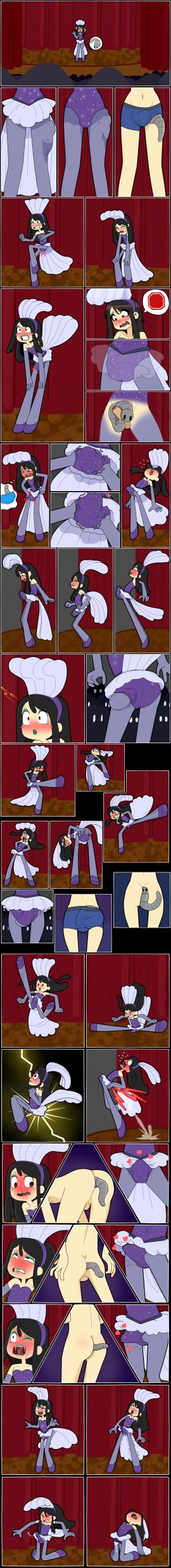 anal_insertion anal_orgasm body_invasion creature_inside crossdressing cum cum_through_clothes cum_while_penetrated cumming_from_anal_sex ejaculation ejaculation_under_clothes epsilonark erect_penis erection_under_clothes erection_under_clothing erection_under_skirt femboy handsfree_ejaculation humiliation in_public living_insertion living_sex_toy male penis stage under_clothes worm