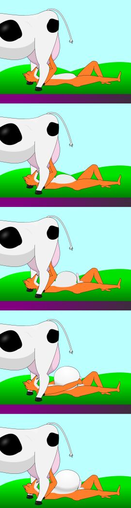 2018 4_legs 5_fingers absurd_res anthro anthro_on_feral arched_back balls belly belly_expansion belly_inflation bent_leg between_legs big_belly biped black_nose black_spots blue_sky blush bovid bovine canid canine casual_masturbation casual_nudity cattle cheek_tuft comic digital_drawing_(artwork) digital_media_(artwork) digitigrade drinking drinking_milk duo erection expansion faceless_character facial_tuft fangs featureless_crotch feet female feral field fingers flat_colors fox fur genitals grass green_eyes hi_res holding_udders hooved_digitigrade hooved_toes hooves humanoid_feet humanoid_genitalia humanoid_hands humanoid_heel humanoid_penis inflation ironfoxx knee_up larger_female larger_feral loki_(ironfoxx) looking_pleasured lying lying_on_grass lying_on_ground male male/female male_anthro mammal masturbation milk_inflation multi_leg multi_limb multicolored_body multicolored_fur nipple_fetish nipple_play nipple_suck nude nude_anthro nude_male on_back on_grass on_ground open_mouth orange_body orange_fur outdoor_nudity outside penis pink_penis plant plantigrade quadruped raised_head red_fox shaded side_view size_difference skinny sky smaller_anthro spots story story_in_description sucking tail tail_tuft tailless teats teeth throbbing throbbing_penis true_fox tuft two-tone_body two-tone_fur udder_milking udders vector vector_art white_balls white_belly white_body white_fur wide_eyed wide_hipped_anthro wide_hipped_feral wide_hipped_male wide_hips zoophilia