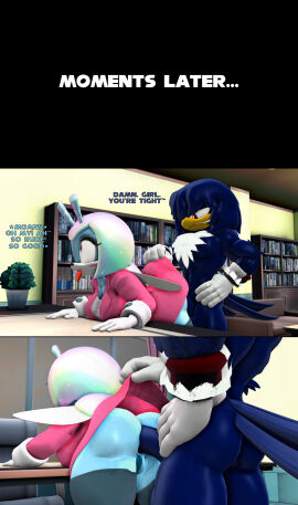 1boy 1girls ahegao_face anal anal_sex anthro bird female idw_publishing jewel_the_beetle male mikumikudance mmd original_character sega silverteam2017 sonic_(series) sonic_the_hedgehog_(comics) sonic_the_hedgehog_(idw) sonic_the_hedgehog_(series)