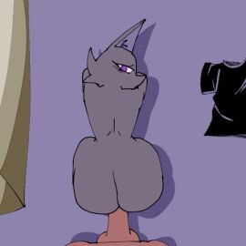 1:1 ambiguous_gender animated anthro doggy_style duo first_person_view from_behind_position kamino1 kamino_(kamino1) lobina_(kamino1) low_res non-human sex short_playtime