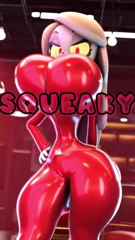 1girls 2023 3d 9:16 animated ass blonde_hair bouncing_breasts breasts charlie_morningstar_(hazbin_hotel) clothed curvy demon female female_only hazbin_hotel hourglass_figure huge_ass huge_breasts huge_thighs hyper indoors latex latex_suit narrow_waist palisal red_eyes red_suit rubber seductive shorter_than_10_seconds smug solo solo_female sound suit swaying swaying_breasts tagme thick_thighs vertical_video video vivienne_medrano vivziepop wasp_waist