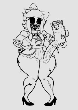 1boy 1girls ass black_sclera clothed corpse cyn_(murder_drones) cyntessa_(murder_drones) doodle female feral_on_female furry_murder_drone glitch_productions horny horny_female horsecock huge_ass huge_cock inminent_sex male murder_drones n_(murder_drones) no_color penis plush plushie revealing_clothes ripped_clothes ripped_skin robot robot_girl robot_humanoid sketch small_but_hung surprised_expression teasing tessa_elliot underass