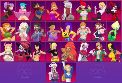 26girls 6+girls alphabet amity_blight anthro asian asian_female ass avatar_legends avatar_the_last_airbender axe belt big_ass big_breasts blonde blonde_female blonde_hair blue_eyes blue_hair boku_no_hero_academia bra breasts breath_of_the_wild brown_hair bulma bulma_(dragon_ball) bulma_briefs camila_noceda cartoon_network clothed clothing crossover cyan_eyes cyan_hair danny_phantom dark-skinned_female dark_skin dc dc_comics demon demon_girl diane_foxington disney disney_channel dragon_ball dragon_maid dreamworks dyed_hair eastern_and_western_character eda_clawthorne evil_raccoon eyebrow_piercing female female_only footwear foster's_home_for_imaginary_friends fox frankie_foster fur furry gem_(species) gerudo glitch_techs golden_eyes goth goth_girl gravity_falls green_body green_eyes green_skin grey_body grey_hair grey_skin group gwen_stacy handwear harem harley_quinn hat hazbin_hotel highlights_(coloring) interspecies izzy_(tdi) jackie_lynn_thomas katara kobayashi-san_chi_no_maidragon latina lifting_own_clothes lifting_shirt long_hair lucoa lucoa_(maidragon) luz_noceda marvel marvel_comics mask massive_breasts miko_kubota milf multiple_females multiple_girls muscles muscular muscular_female my_hero_academia nami_(one_piece) netflix nickelodeon nintendo ochako_uraraka one_piece orange_body orange_fur orange_hair orange_skin pale_skin peace_sign peridot_(steven_universe) ponytail princess_zelda purple_background purple_eyes purple_hair quetzalcoatl_(dragon_maid) red_hair rosie_(hazbin_hotel) sam_manson shaved_side short_hair star_vs_the_forces_of_evil steven_universe superheroine take_your_pick tears_of_the_kingdom teen_titans terra_(dc) the_bad_guys the_legend_of_zelda the_owl_house thick thick_ass thick_thighs total_drama_(series) total_drama_island uraraka_ochako urbosa vaggie_(hazbin_hotel) video_games vivienne_medrano vivziepop water_tribe wendy_corduroy white_hair witch x-23 yue zelda_(breath_of_the_wild)