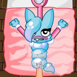 animated bazing14 bed blue_fur blush bubble bubbledog canine clitoris cock cum cum_on_body cum_on_pussy cute demochees disembodied_penis dog domestic_dog drooling fanmade_(my_singing_monsters) female laying_down laying_on_bed looking_at_viewer looking_pleasured male my_singing_monsters on_bed original original_character penis pussy straight tail tailwag transparent_body