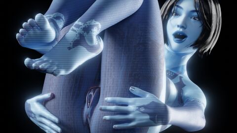 1girls 3d ass barefoot blender blue_body blue_eyes blue_hair cortana curvy curvy_figure feet feet_focus feet_up female grabbing_own_ass halo_(series) huge_ass looking_at_viewer mature_female no_artist no_source nude open_mouth soles solo spread_legs toes video_games