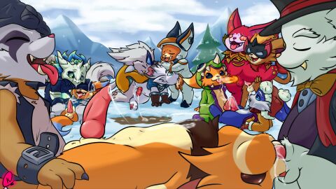 alternate_universe anthro arcade_gnar ass astronaut_gnar astronaut_suit astronauts_series autofellatio balls balls_deep blue_body blue_fur bodily_fluids brown_body brown_fur clothed clothing cloud costume cum cum_drip cum_in_ass cum_in_mouth cum_inside cum_on_face cum_on_penis dark_body dark_fur dino_gnar dinosaur_costume dripping eclipse_series ejaculation elderwood_gnar elderwood_series esports_series fur furry gag genital_fluids genitals gentleman_gnar gnar green_penis group hi_res kakau221 la_ilusion_gnar la_ilusion_series league_of_legends legends_of_runeterra male male/male mask masturbation mountain oral oral_masturbation orange_body orange_fur orange_penis partially_clothed penetration penile penile_masturbation penis pentakill_superfan_gnar plant red_body red_fur riot_games selfcest sky snow snow_day_gnar snowdown_series snowing square_crossover ssg_gnar super_galaxy_gnar super_galaxy_series teamfight_tactics tencent the_grind_series tongue tongue_out toy_box_series tree wearing_mask white_body white_fur